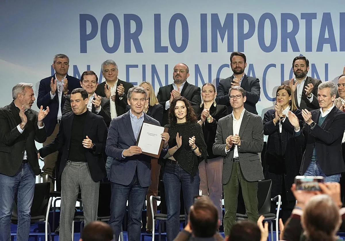 El PP cierra filas contra «las perniciosas» consecuencias de la financiación autonómica