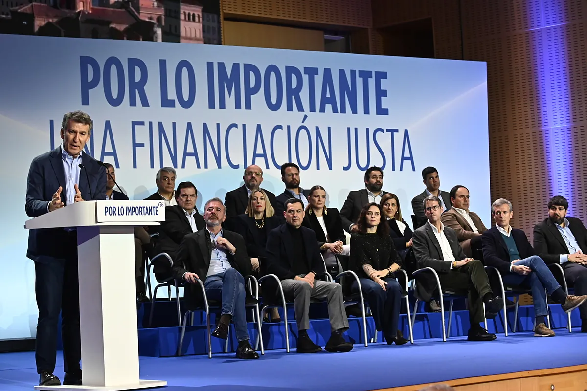 Los barones del PP firman una declaración con una propuesta de financiación autonómica