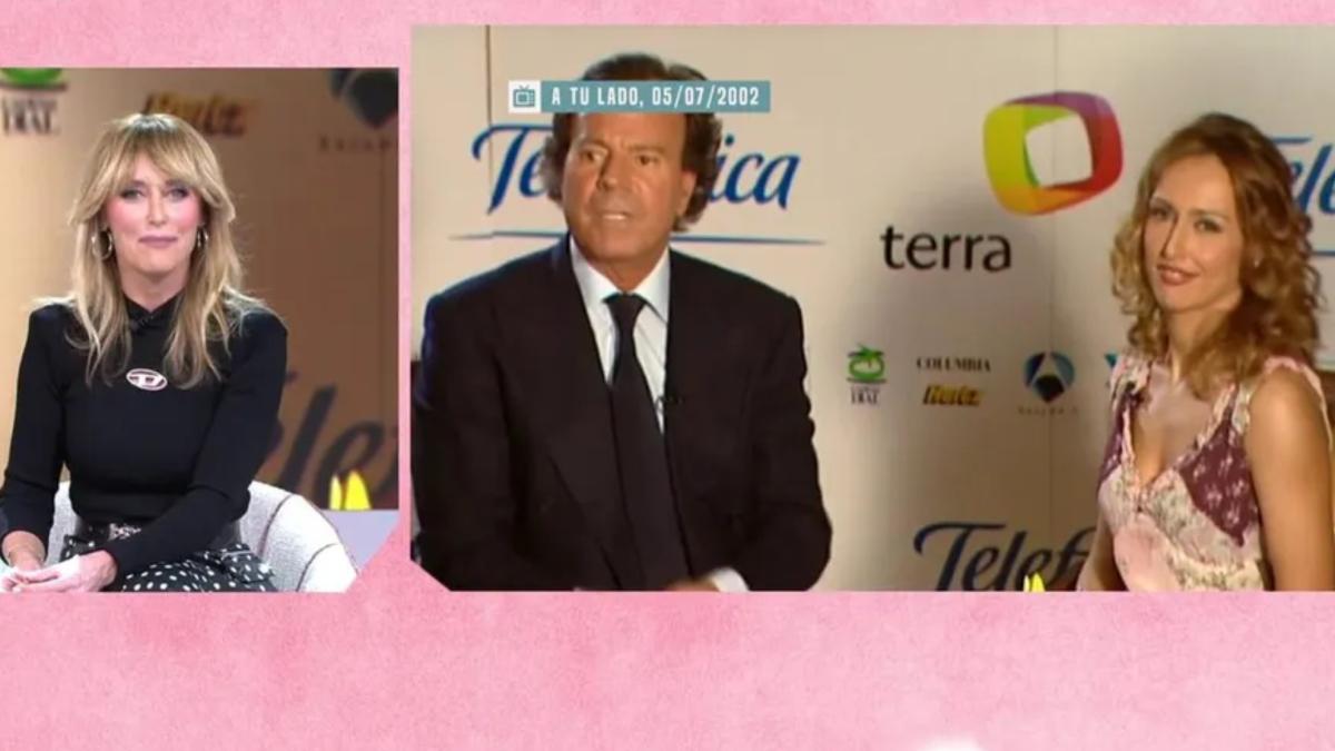 Emma García recuerda cómo fue su entrevista a Julio Iglesias: "No me gusta que me toquen"