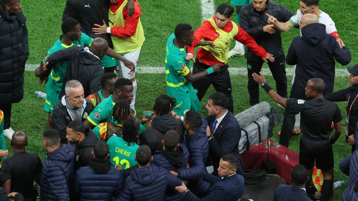 Infantino critica el comportamiento de los jugadores de Senegal: "Fuimos testigos de escenas inaceptables"