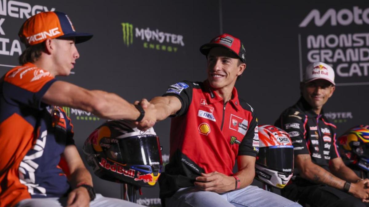 El CEO de Aprilia y el mercado: "Marc Márquez y Acosta es una pareja casi hecha en Ducati"