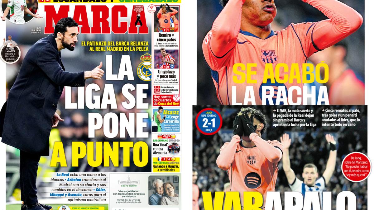 La prensa catalana no se lo puede creer
