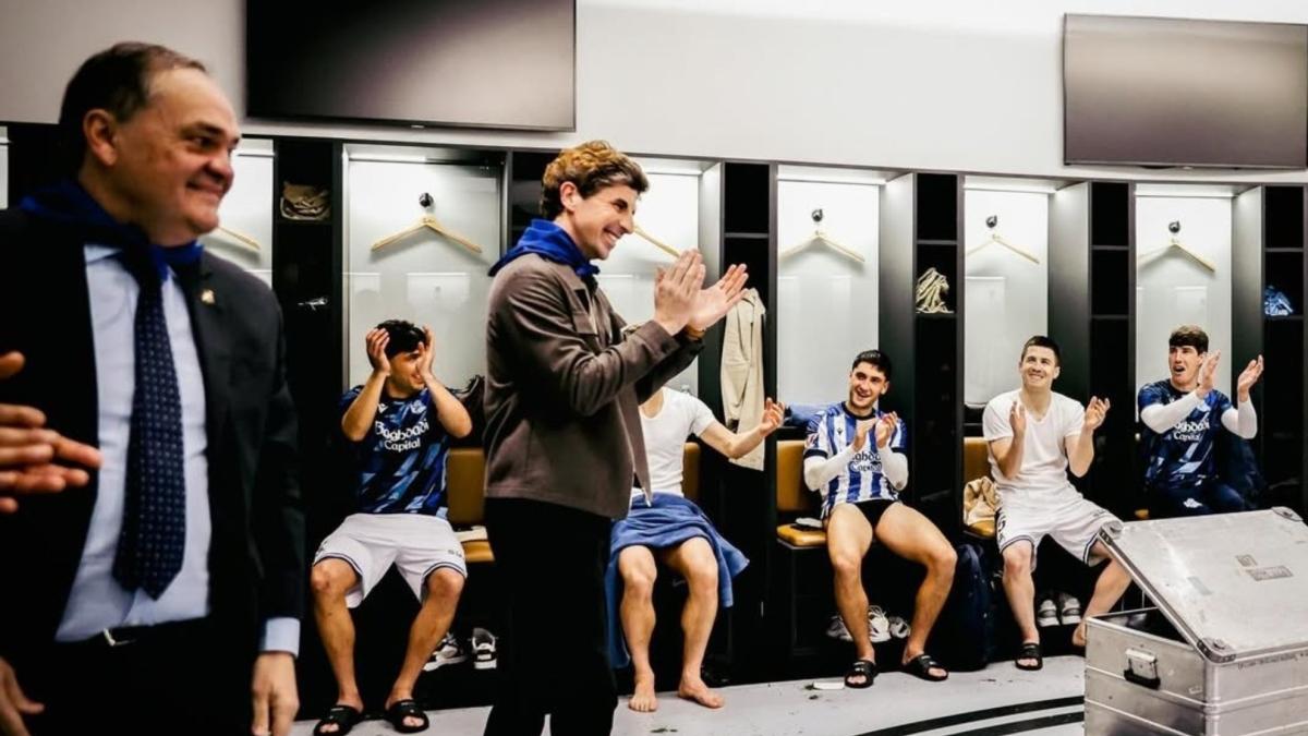 El alcalde de San Sebastián invita a la Real al inicio de la fiesta por ganar al Barça