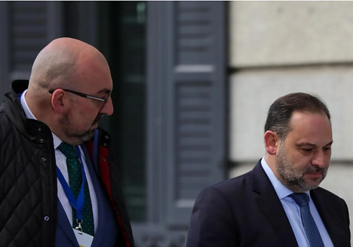 Ábalos y Koldo seguirán en prisión por «alto riesgo» de fuga a la espera del juicio