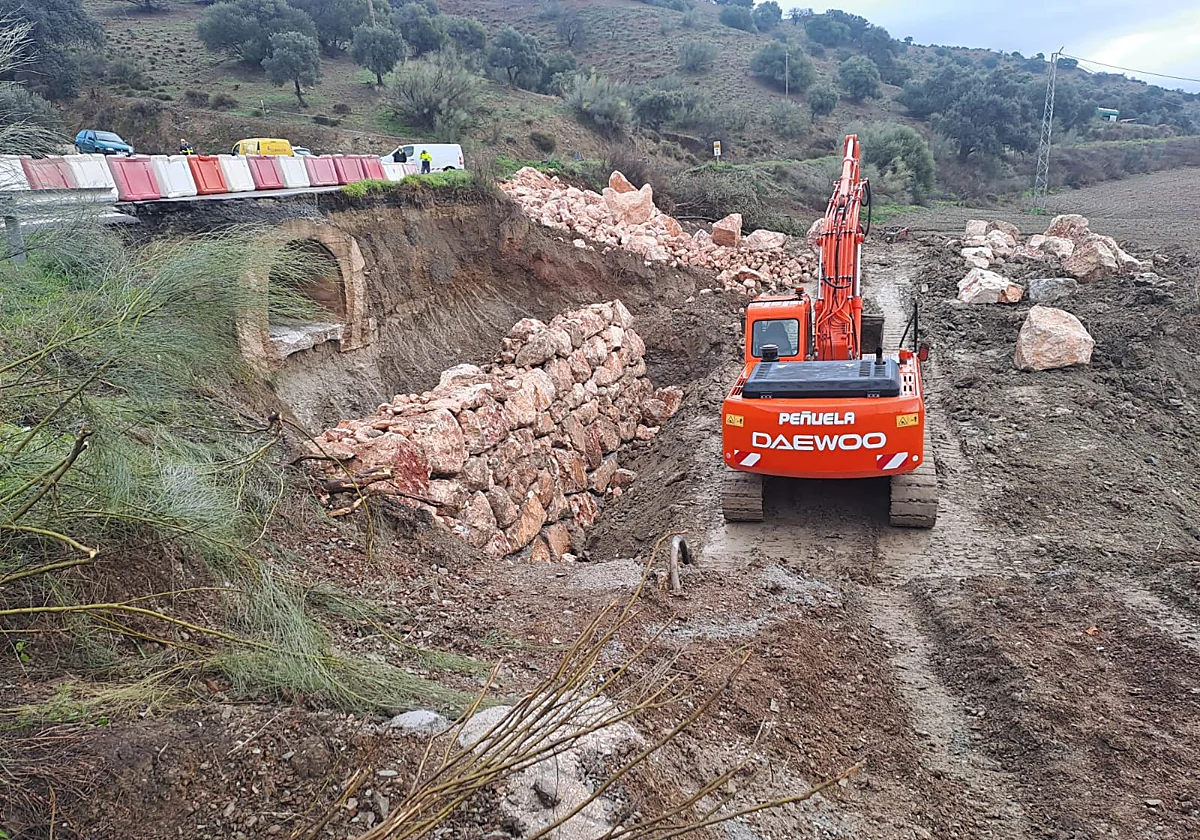 Arrancan las obras de emergencia en varias carreteras del interior: estas son las cinco vías afectadas