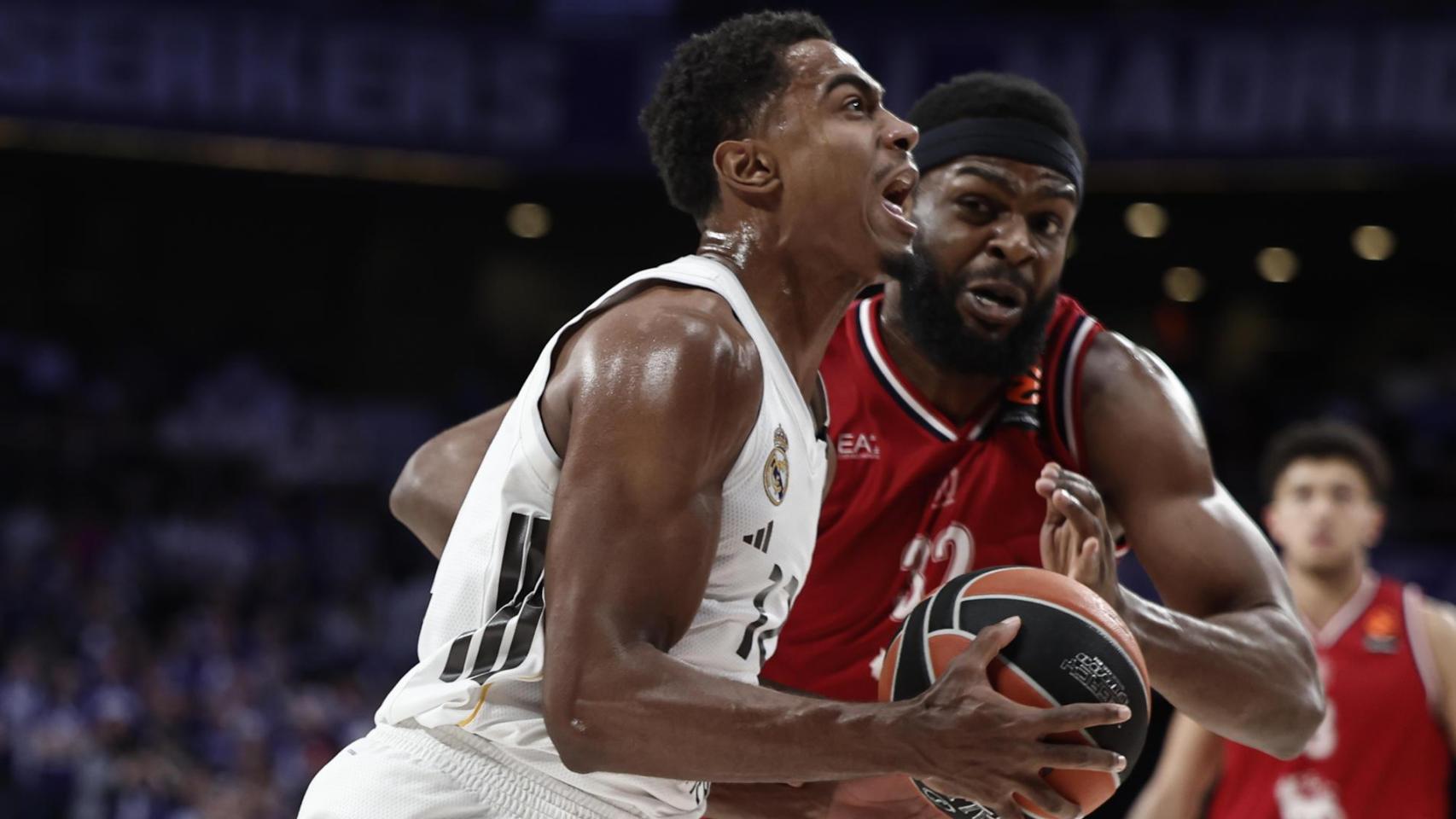 El Real Madrid impone su ley ante el Olimpia Milano y suma un triunfo para asentarse en los puestos de playoff de Euroliga