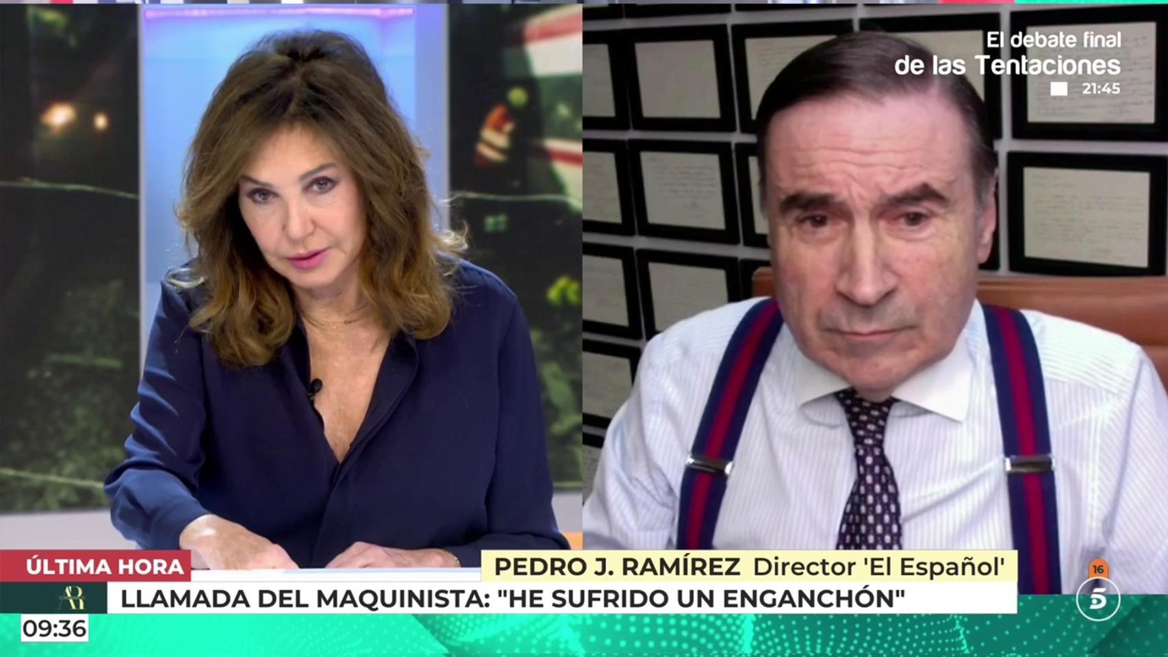 Pedro J. en 'AR': "En Adamuz no solo descarriló un tren, también el modelo de crecimiento económico de Sánchez"