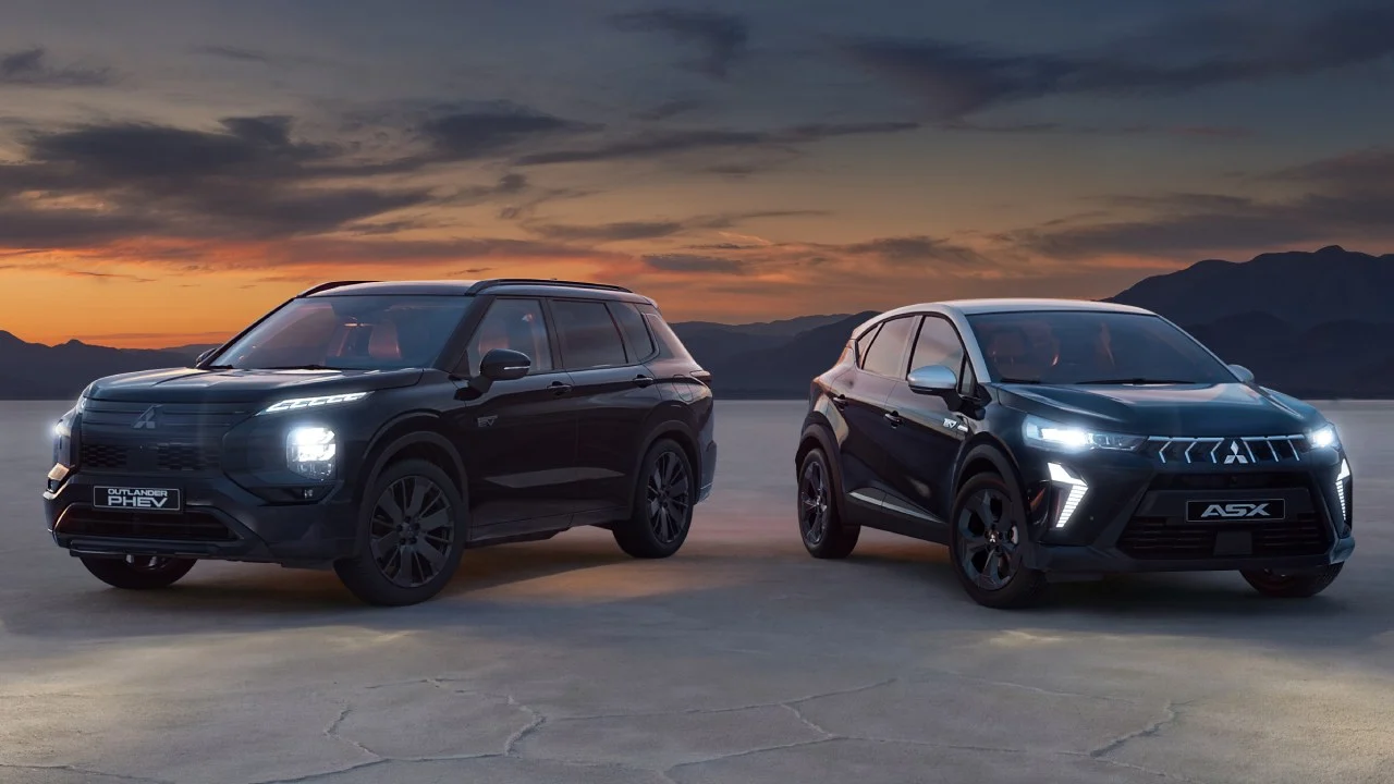 Mitsubishi viste de negro al ASX y al Outlander: más equipamiento y una jugada muy medida en precio