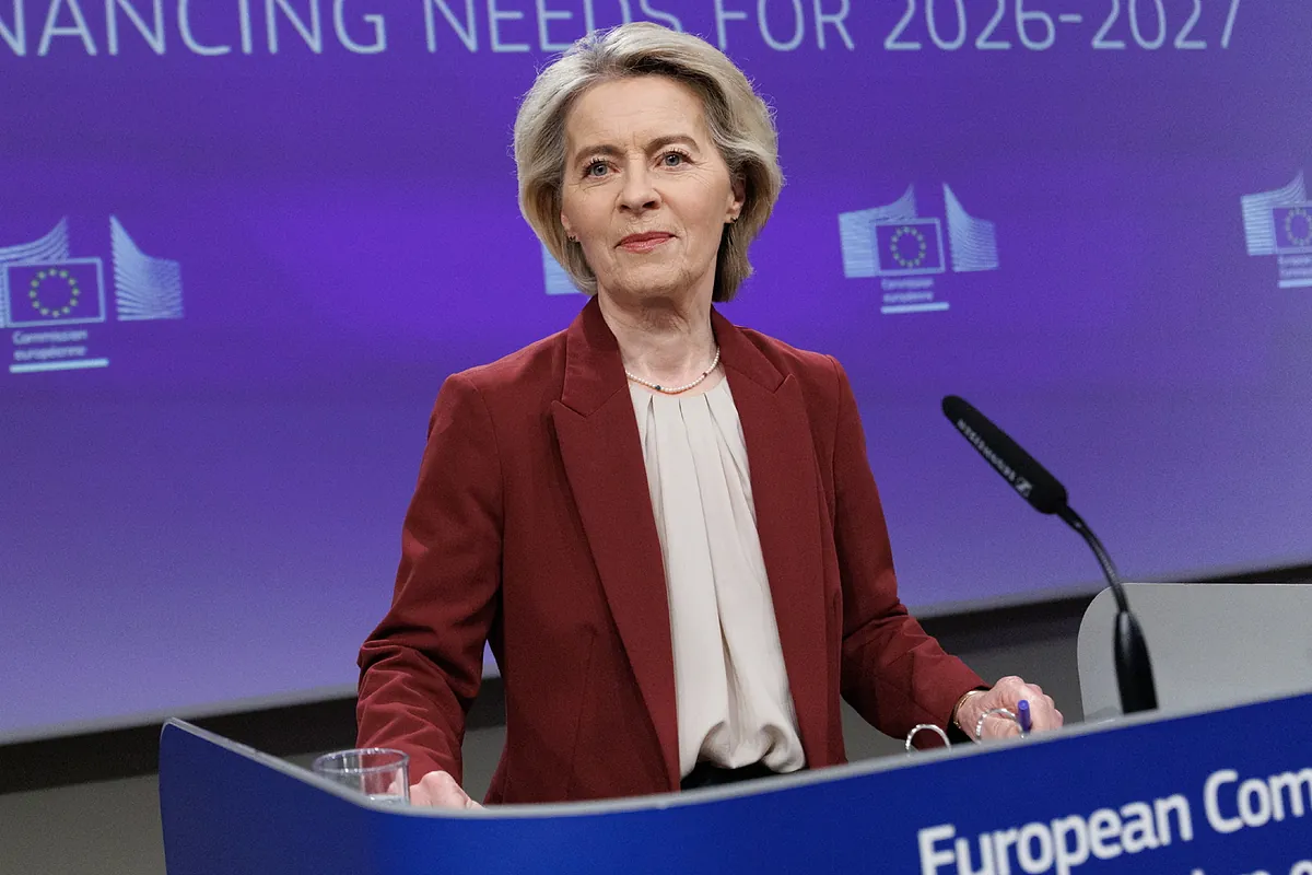 Von der Leyen rebaja a 90.000 millones su propuesta de crédito a Ucrania con activos rusos