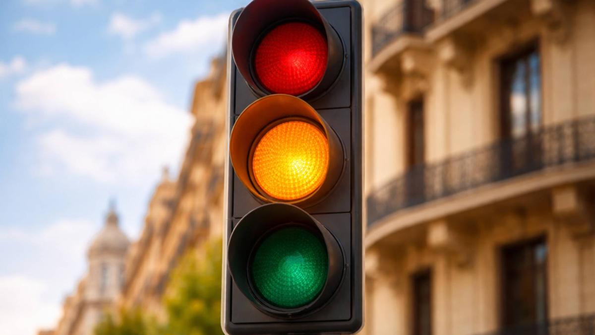 ¿Pueden multarnos al pasar el semáforo en ámbar? La verdad sobre las cámaras que vigilan los cruces