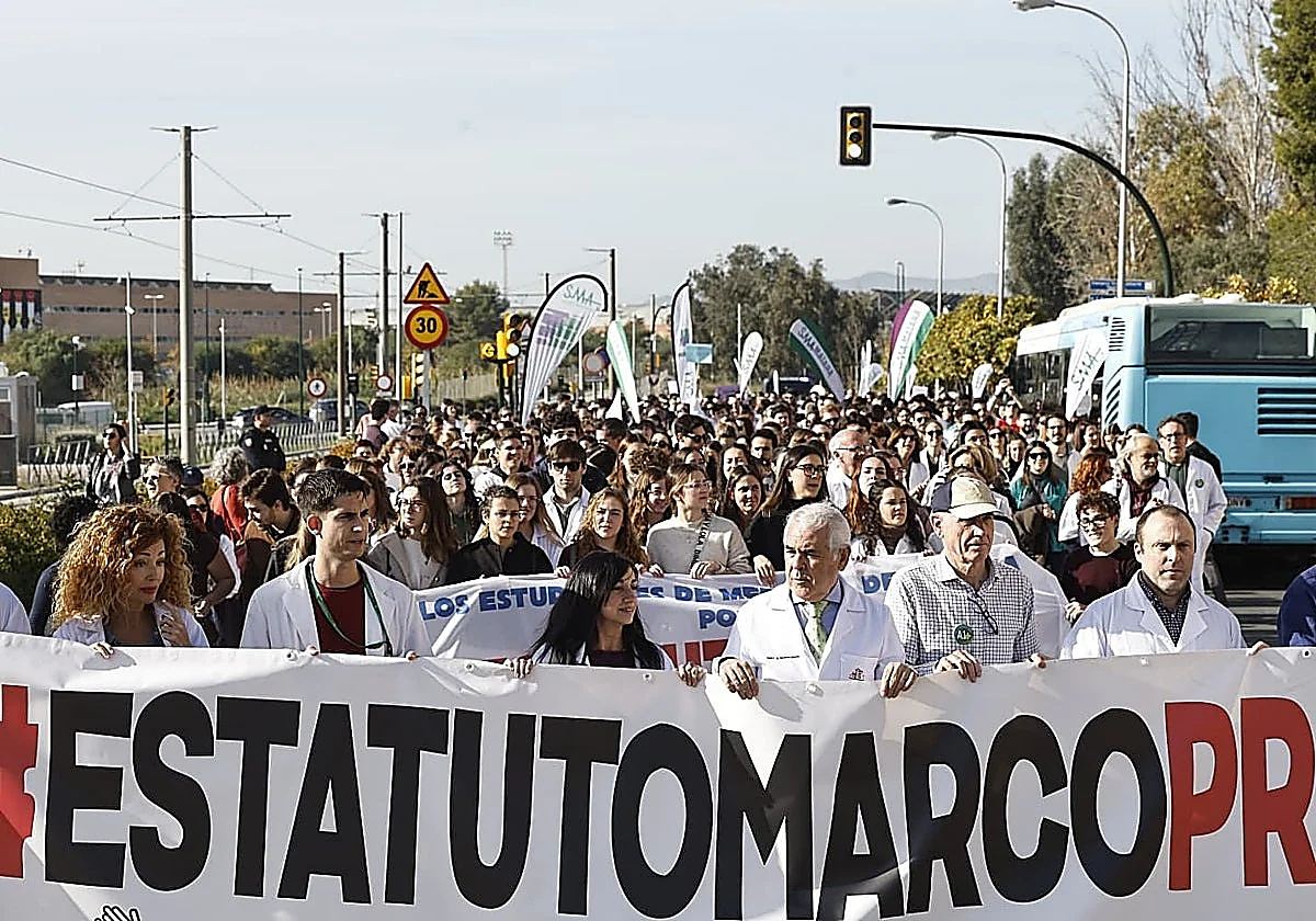 Más de 5.700 médicos malagueños están llamados a la huelga a partir del 16 de febrero