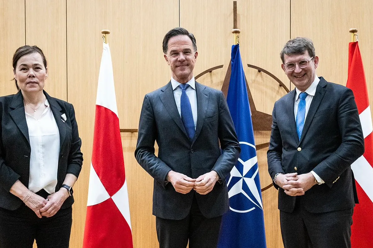 Mark Rutte y Donald Trump negociaron renovar el acuerdo militar entre EEUU y Dinamarca