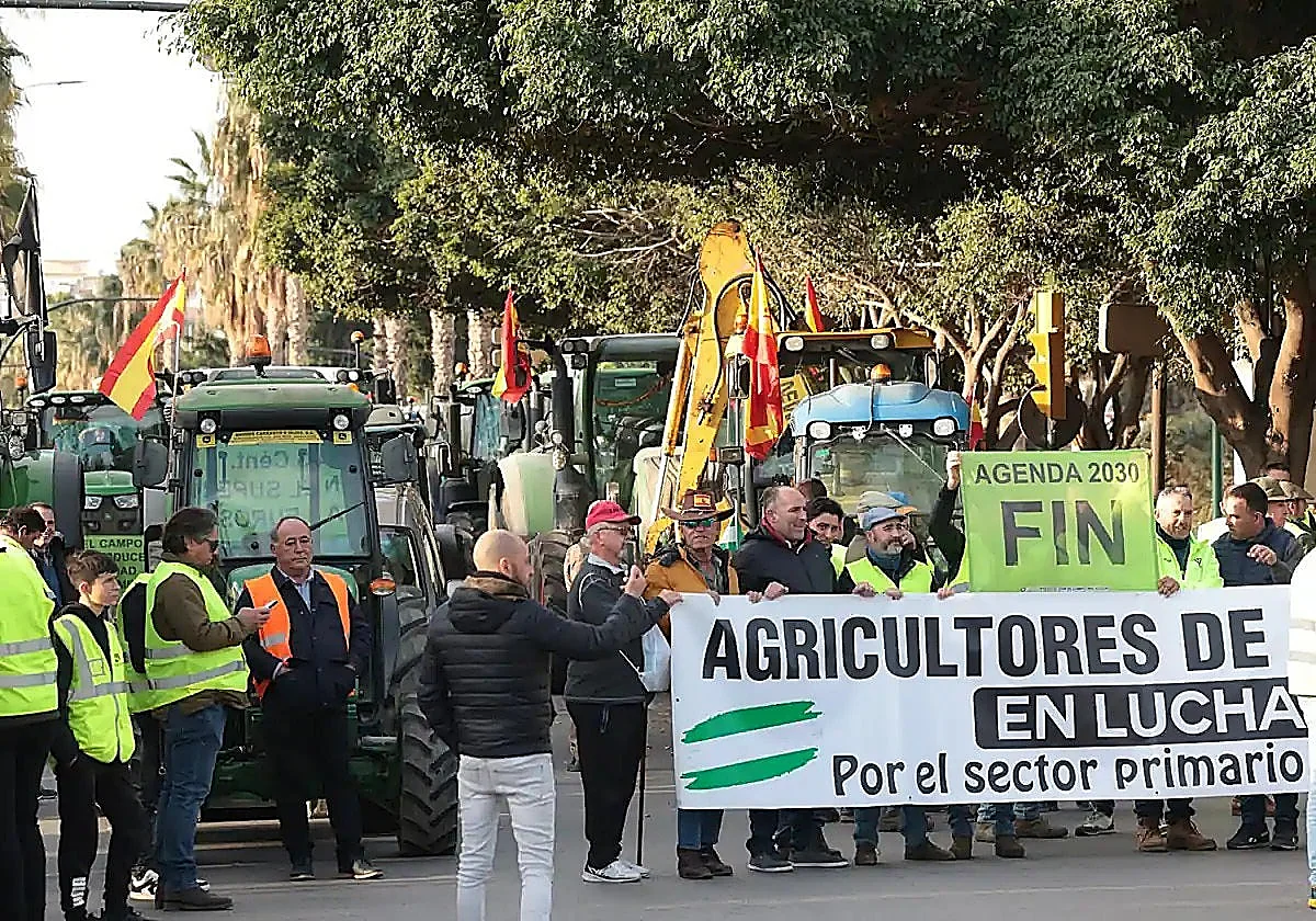 El campo malagueño se movilizará en la calle contra el acuerdo con Mercosur