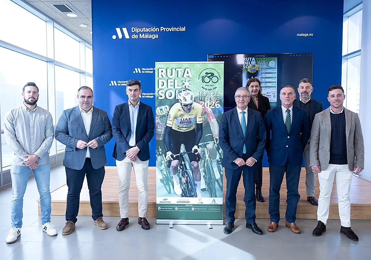 La Vuelta a Andalucía, presentada en la Diputación de Málaga