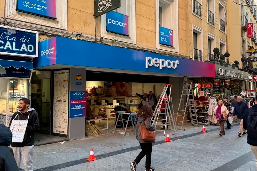 La cadena polaca Pepco irrumpe en el centro de Madrid