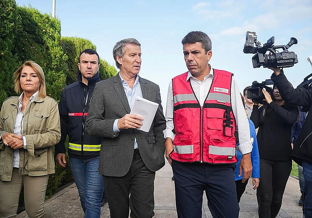 Feijóo a Mazón, tras el funeral de Estado: «¿La decisión de dimitir es meditada?»