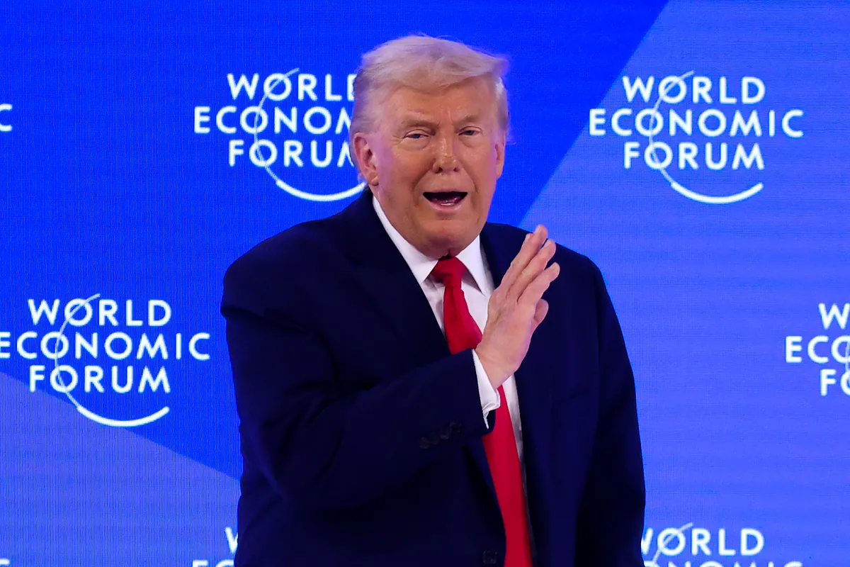 "Esperando al rey": Trump domina Davos