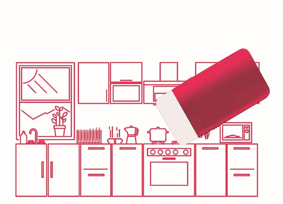 El 'tupper' contra el plato