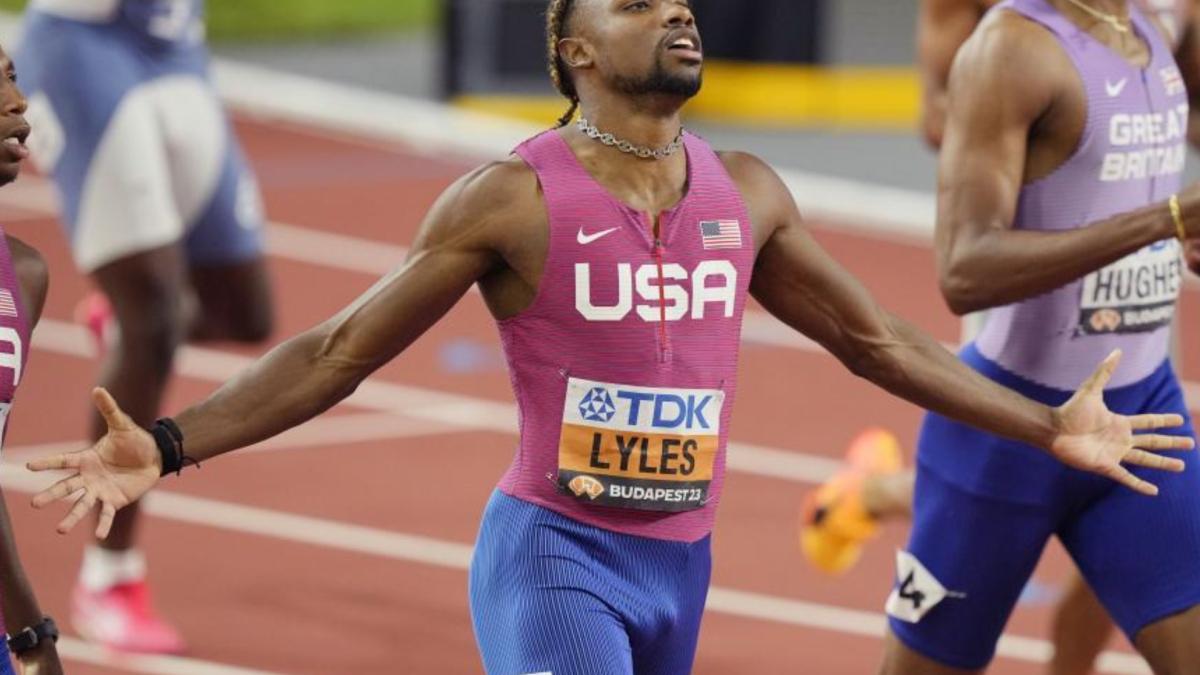 El campeón de los 100 metros reta a cualquier deportista: "Si quieres que te patee el trasero..."