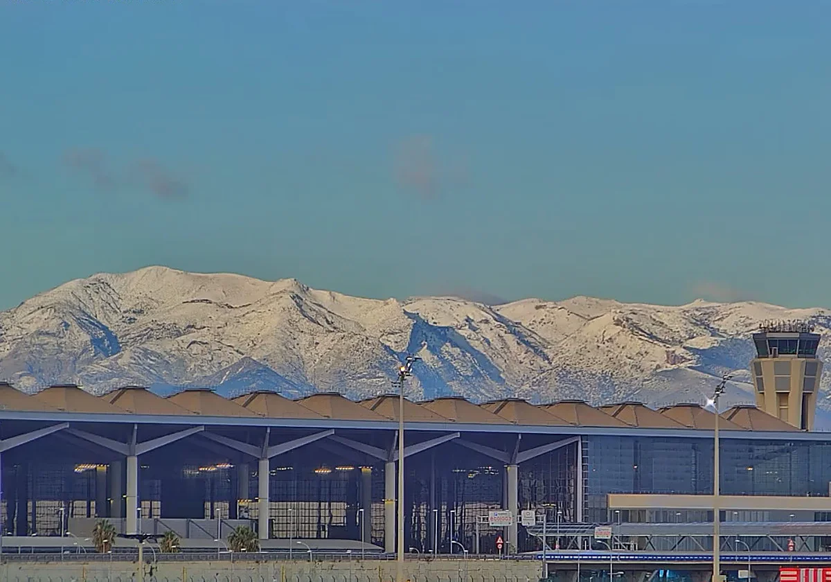 La nieve vuelve a cubrir de blanco varias sierras de la provincia de Málaga