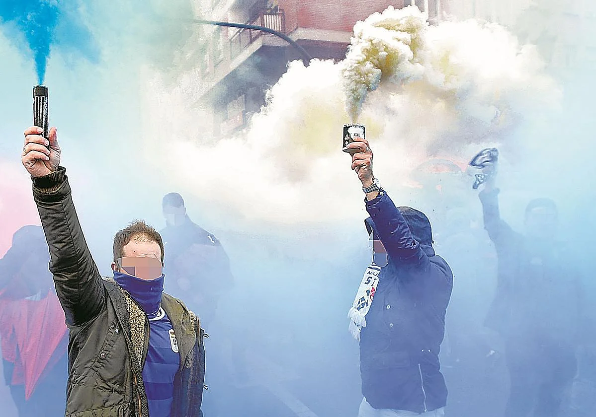 Radiografía de los violentos grupos ultras del fútbol en España: 162 detenidos a mitad de temporada