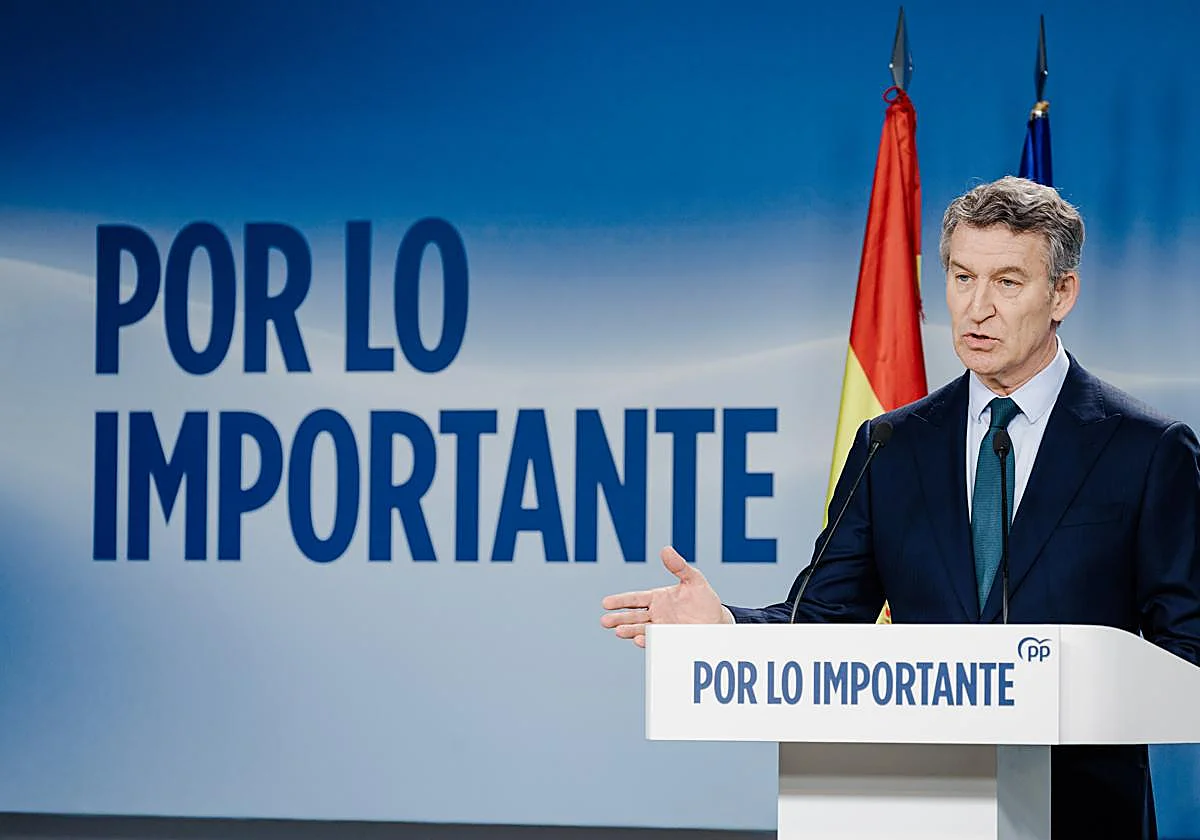 Feijóo, entre la «incapacidad» del Gobierno y la agitación de Vox: «Tengo claro lo que debo hacer»