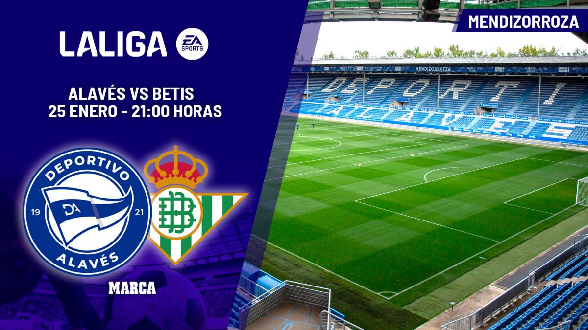 Alavés - Betis: horario y dónde ver hoy por TV y online el partido de LaLiga EA Sports