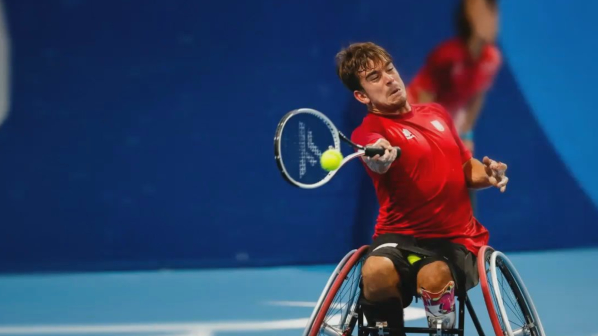 Martín de la Puente pasa a la final de silla de ruedas en Australia y buscará un título histórico