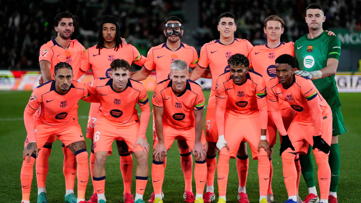 Uno a uno del Barcelona hoy: Flick sale con un once ofensivo