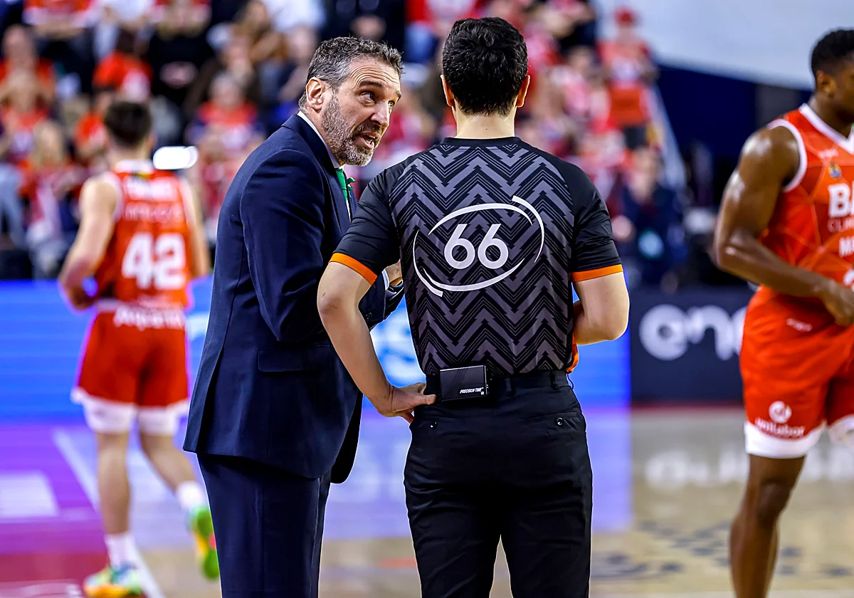 Ibon Navarro: «El equipo hizo un esfuerzo muy grande en la situación en la que estamos»