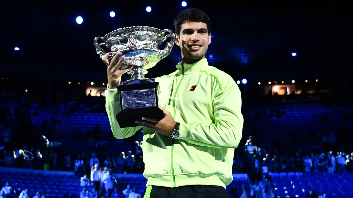 Hacienda también 'gana' el Open de Australia: el 'mordisco' que se lleva del triunfo de Carlos Alcaraz