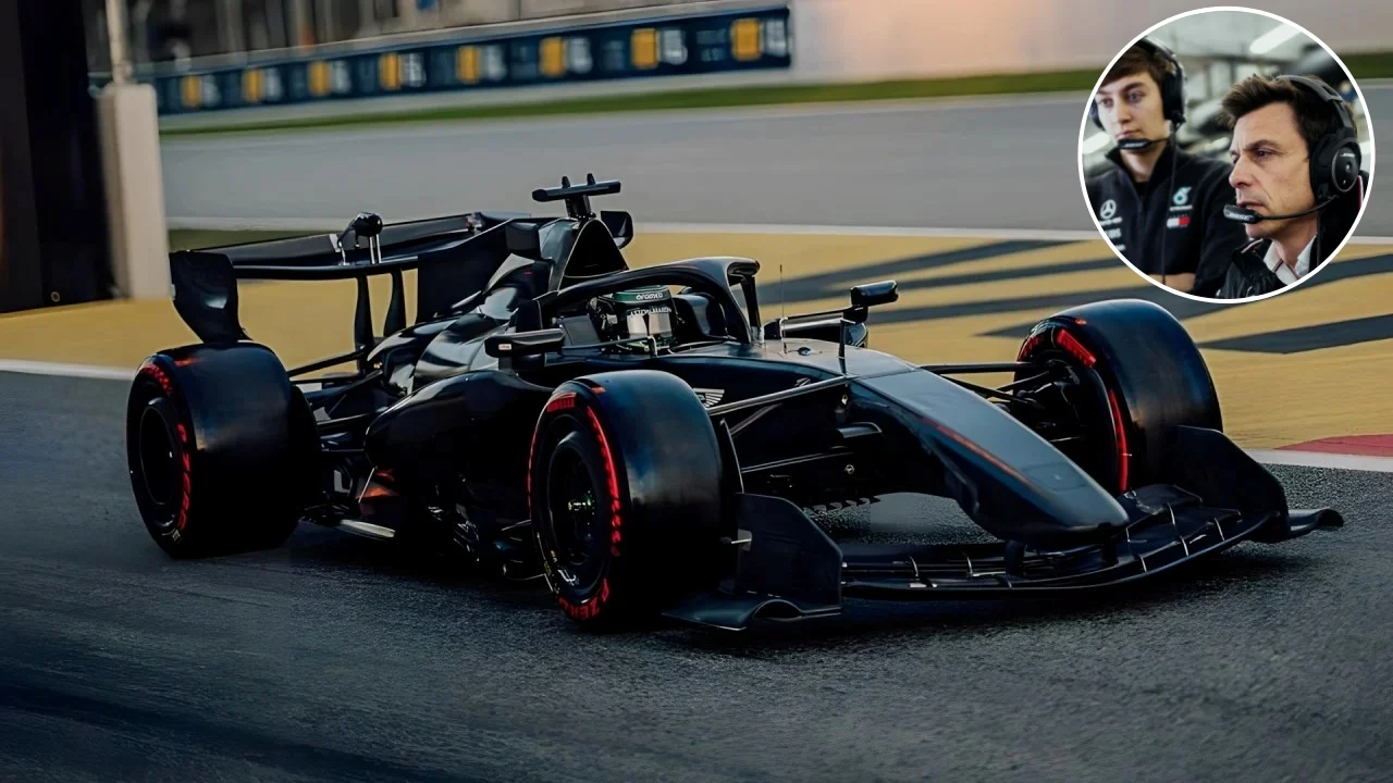 Mercedes avisa sobre el Aston Martin de Newey: “No se les puede descartar: el coche es espectacular”