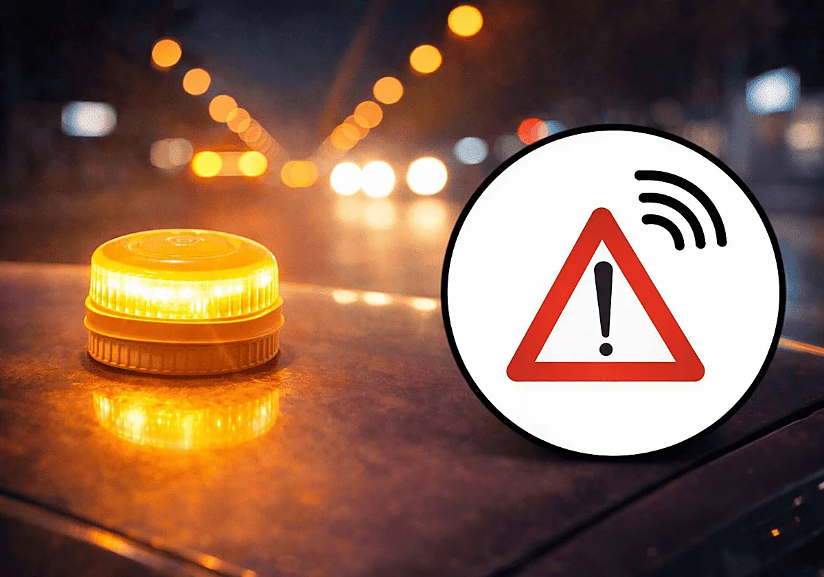 Después de la baliza V16 la DGT introduce ahora la señal digital V27