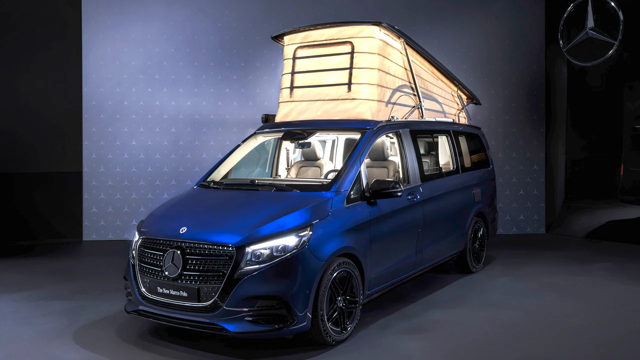 Mercedes presenta novedades en la Marco Polo 2026, más espacio, confort y lujo para la camper estrella