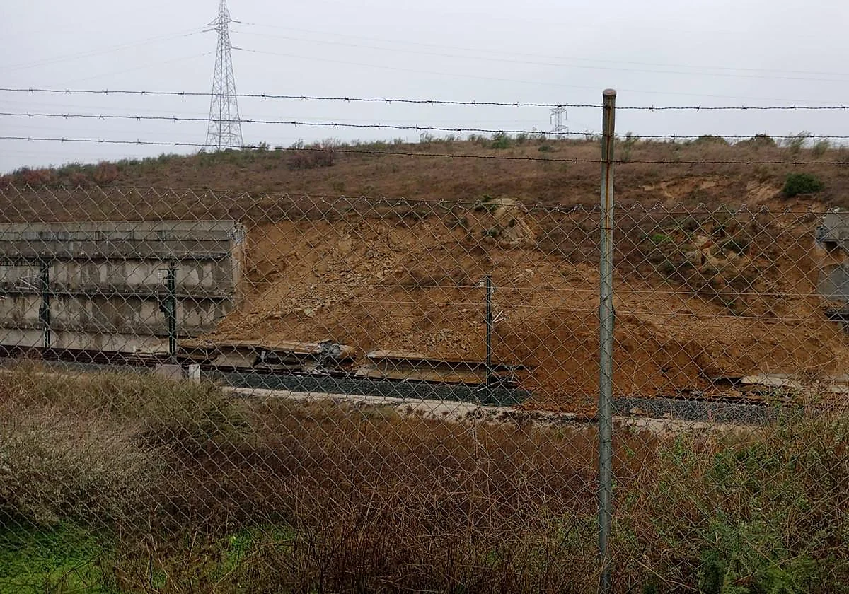 Cortes de la alta velocidad, el Cercanías y carreteras, primeros problemas por la borrasca Leonardo en Málaga