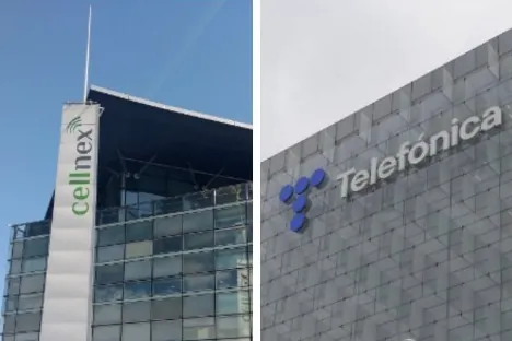 Las telecos despuntan en el Ibex: Cellnex sube un 7% y Telefónica un 4%