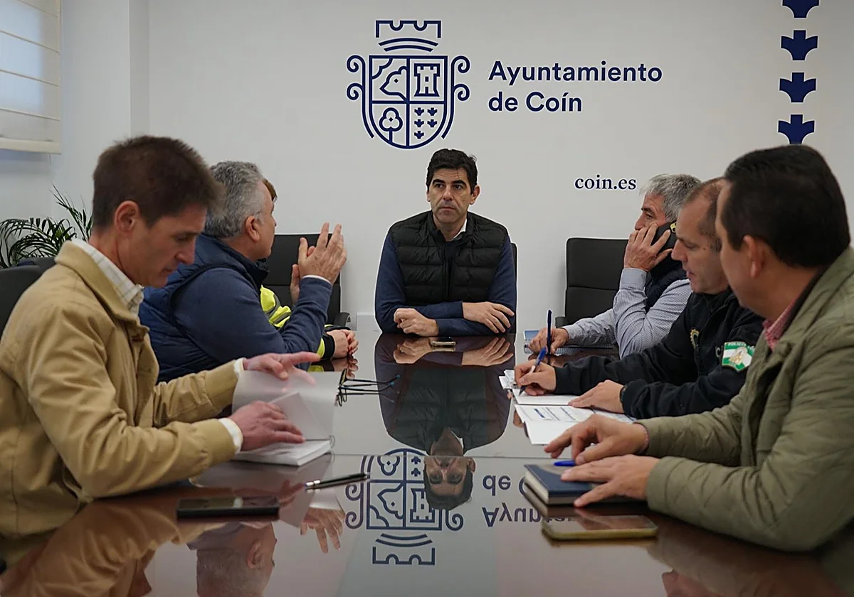 El alcalde de Coín solicita a la AEMET la distinción meteorológica del Valle del Guadalhorce