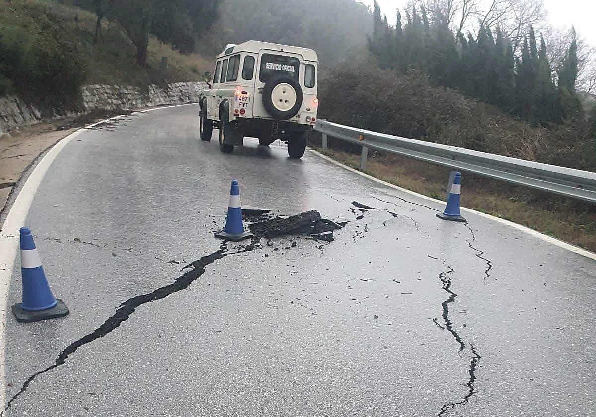 Malaga traffic on Wednesday: roads closed in the province