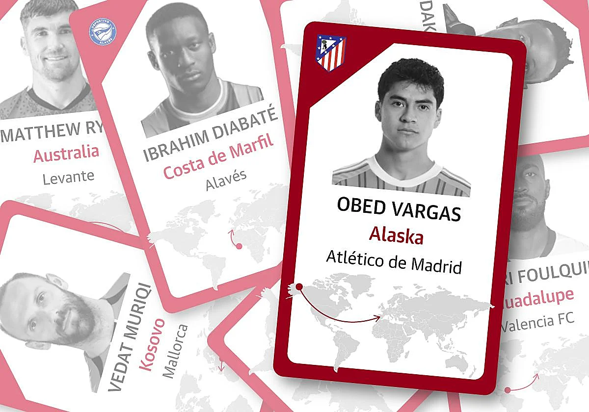 Obed Vargas, la última chincheta al mapamundi de la Liga