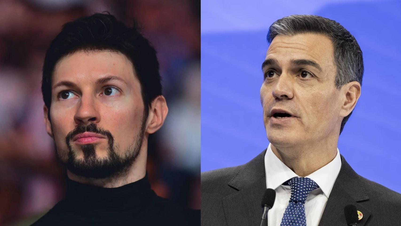 El dueño de Telegram acusa a Sánchez de crear "un estado de vigilancia" en España con la excusa de la "protección" digital