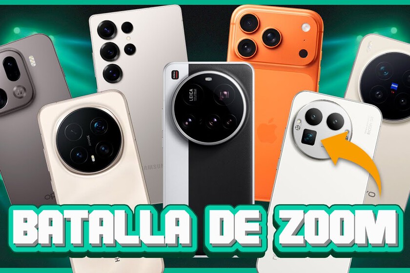 Siete móviles y el objetivo de encontrar el mejor zoom del momento: dar con el ganador no ha sido nada fácil