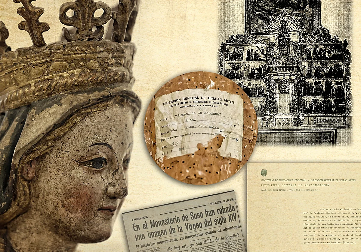 Así se descubrió la Virgen de la Manzana en Málaga: tesón y un golpe de suerte de Google Lens