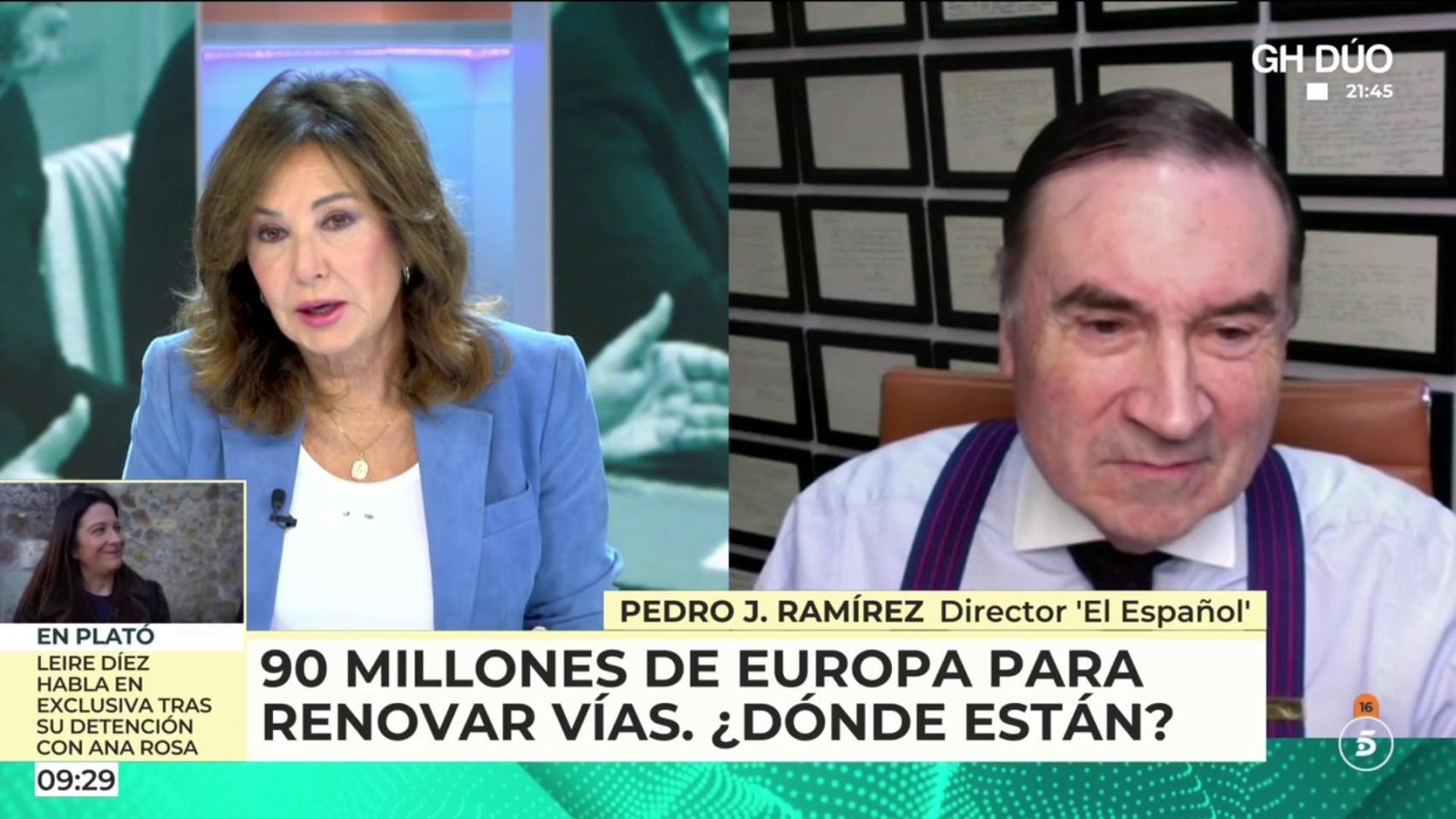 Pedro J. Ramírez en 'AR': "Si hubiera que elegir preferiría redes sociales sin Gobierno, que Gobierno sin redes sociales"