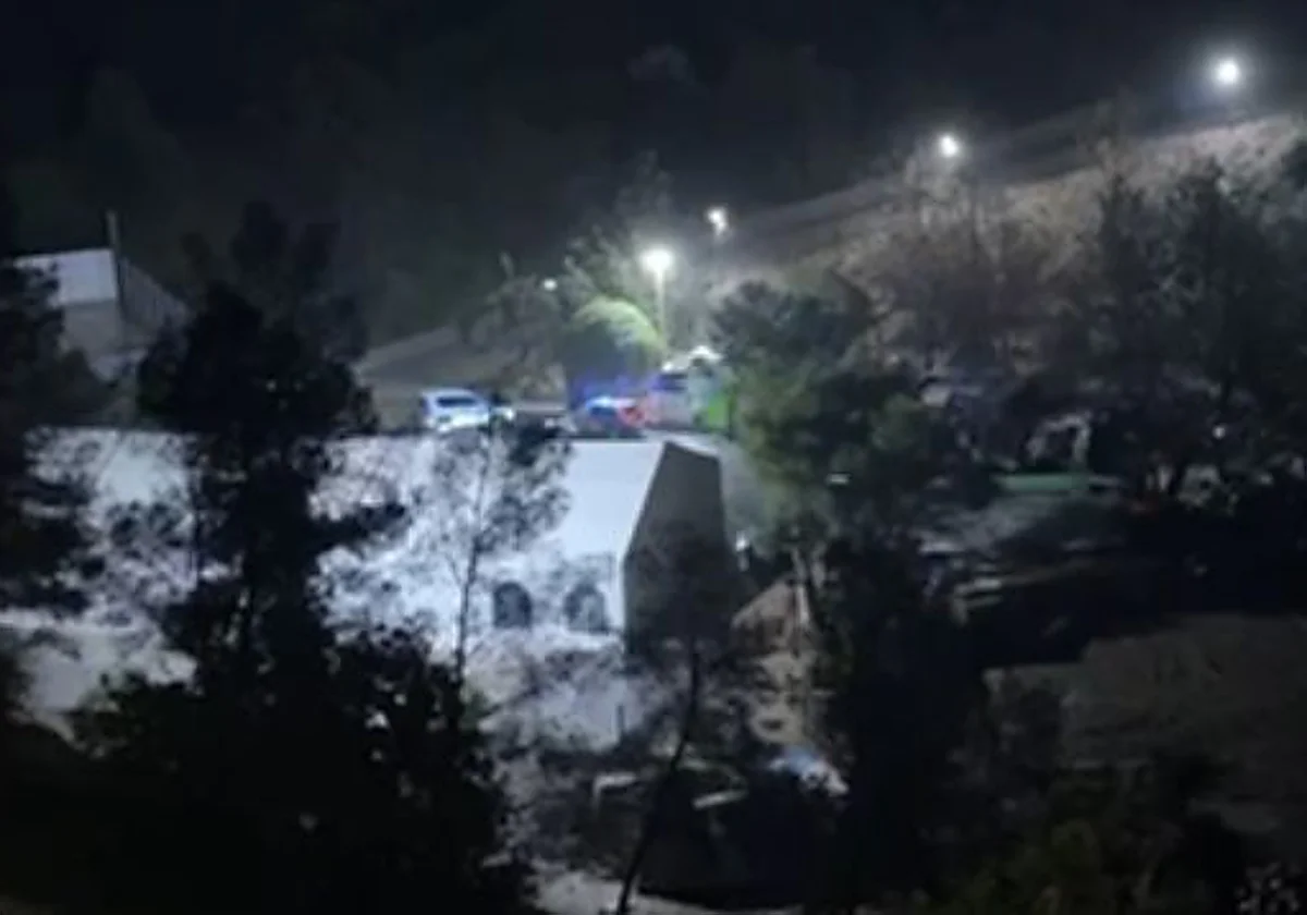 Malaga emergency: woman missing after river sweeps her away