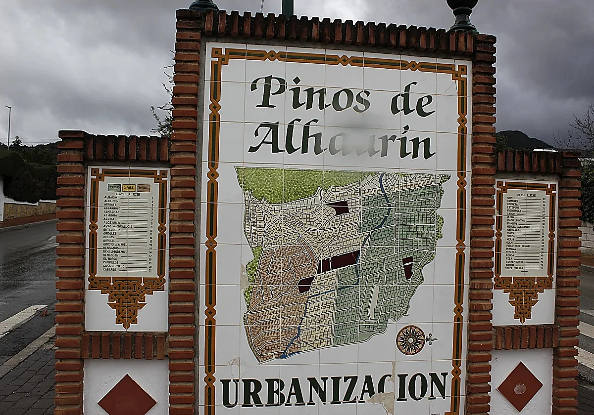 El temporal causa una avería eléctrica en Pinos de Alhaurín