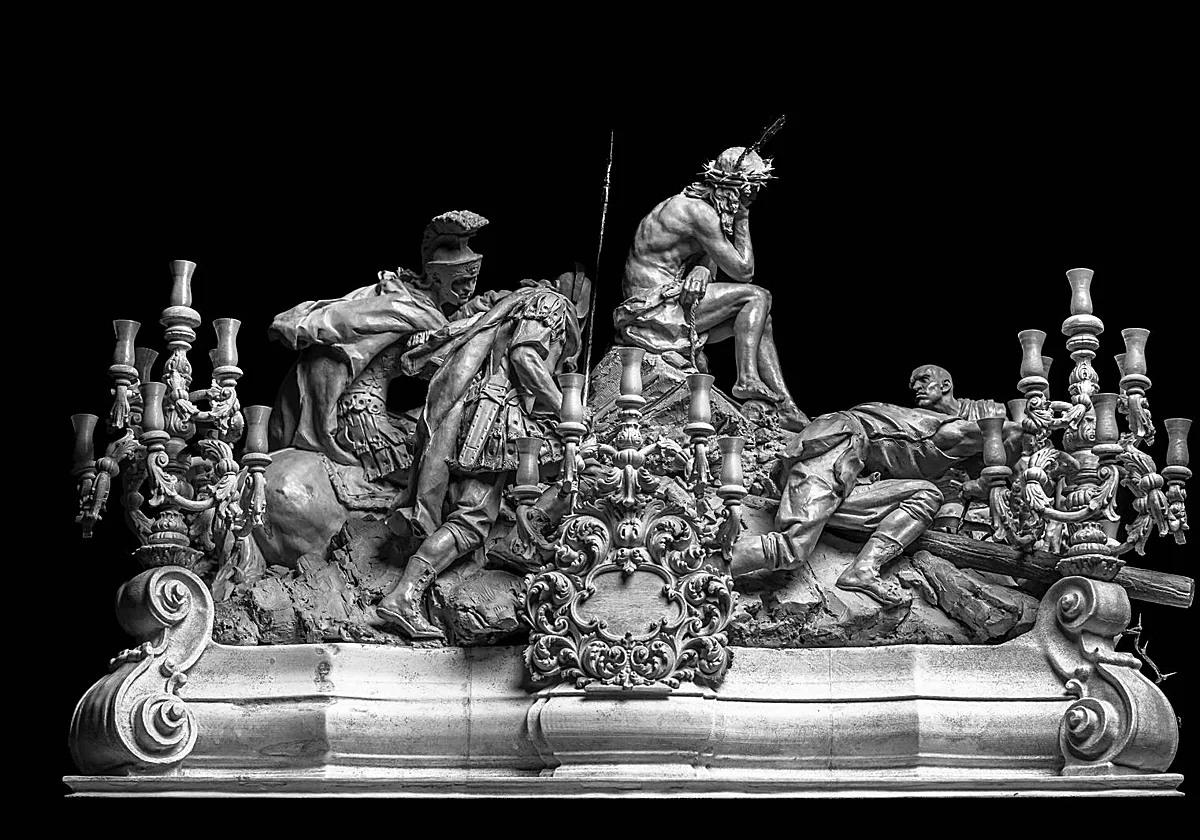 Así será el nuevo grupo escultórico del Cristo de la Humildad y Paciencia