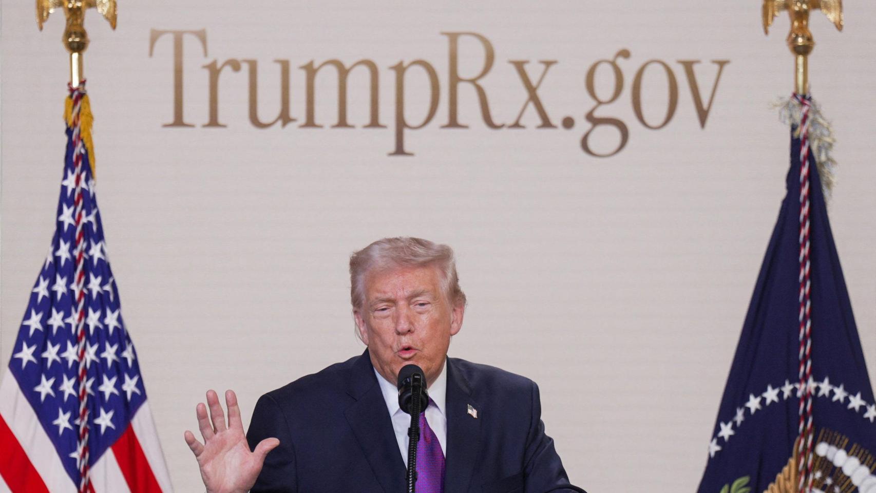 La Casa Blanca lanza TrumpRx, una plataforma para la venta directa de medicamentos recetados con descuento