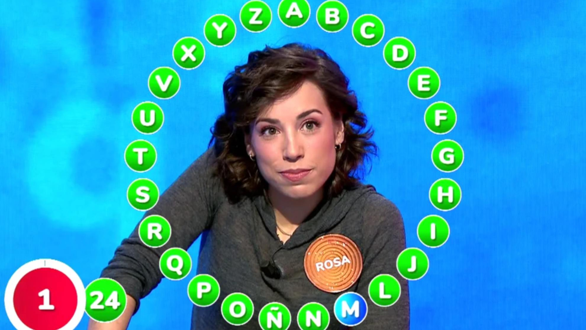 Conoce las 25 palabras con las que Rosa ha ganado el mayor premio de la historia de 'Pasapalabra'
