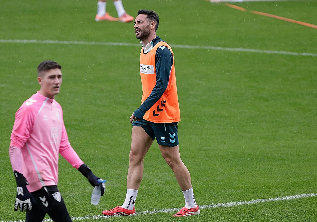 Víctor García ya está de vuelta en el Málaga