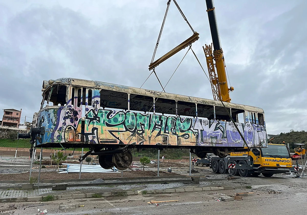 Historic ‘La Cochinita’ train carriage to be restored for Rincón de la Victoria’s new Mediterranean Park